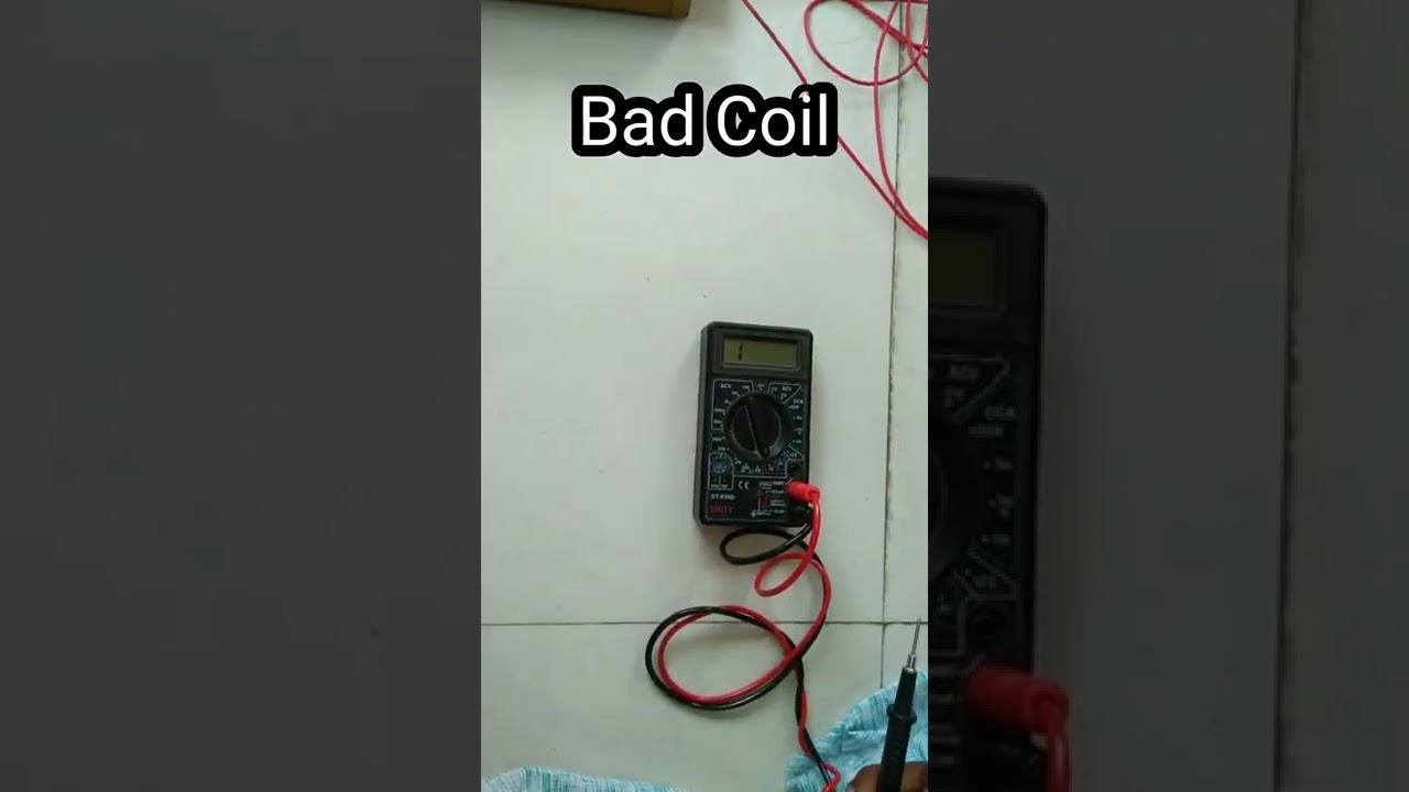 How To Check Iron Press Coil With Digital Multimeter.