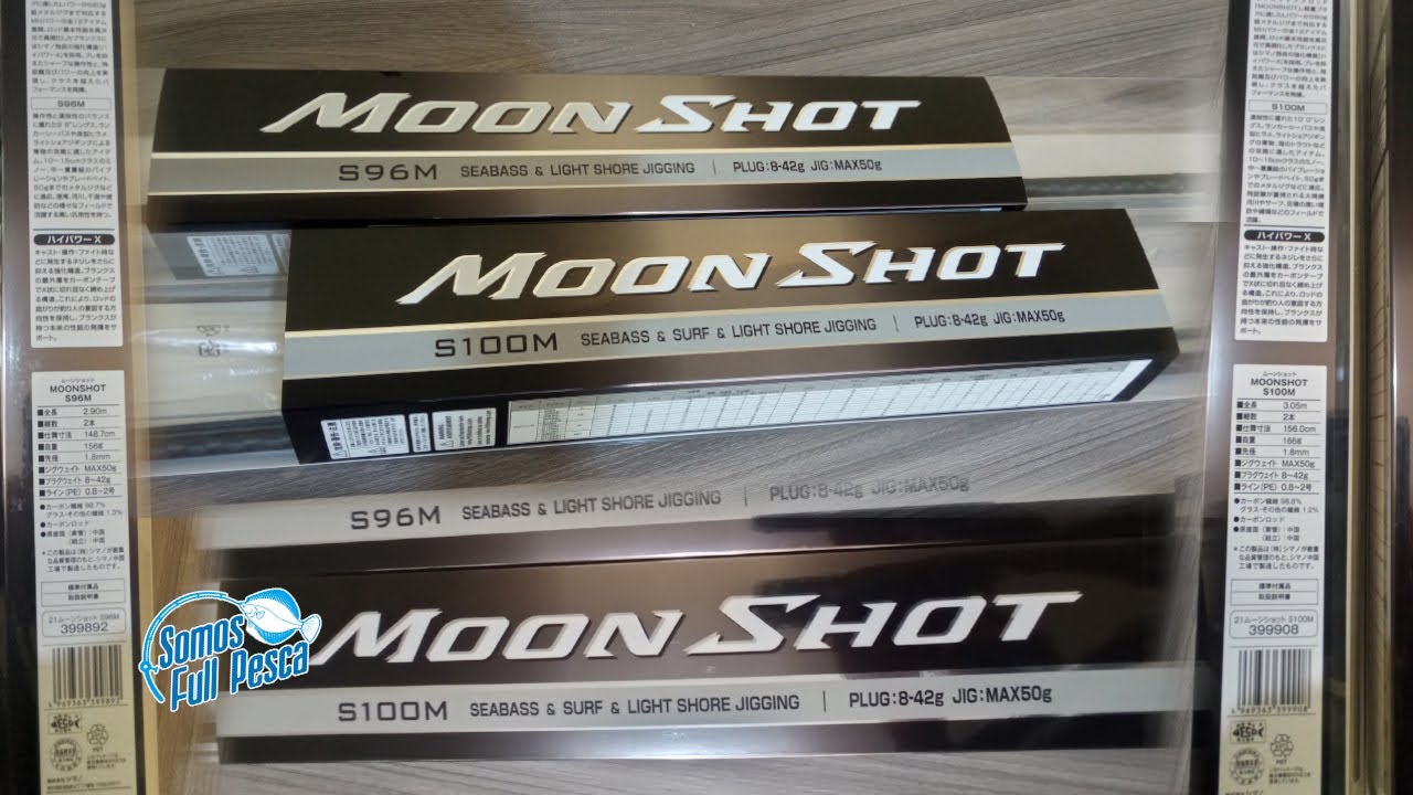 CAÑA SHIMANO MOON SHOT MODELO 2021 - UMBOXING COMPLETO A DETALLE
