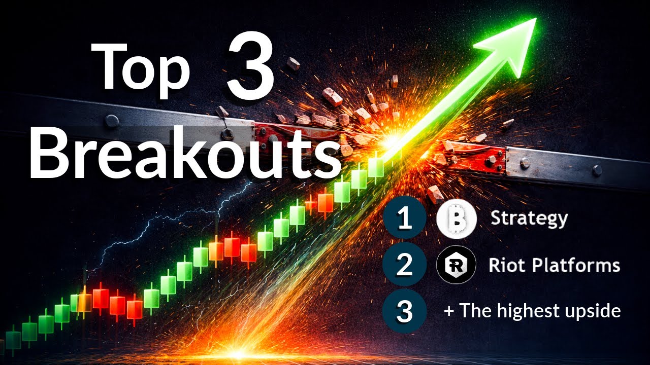 📈 Strategy, Riot Platforms + the one with the highest upside | Top 3 Technical Breakouts