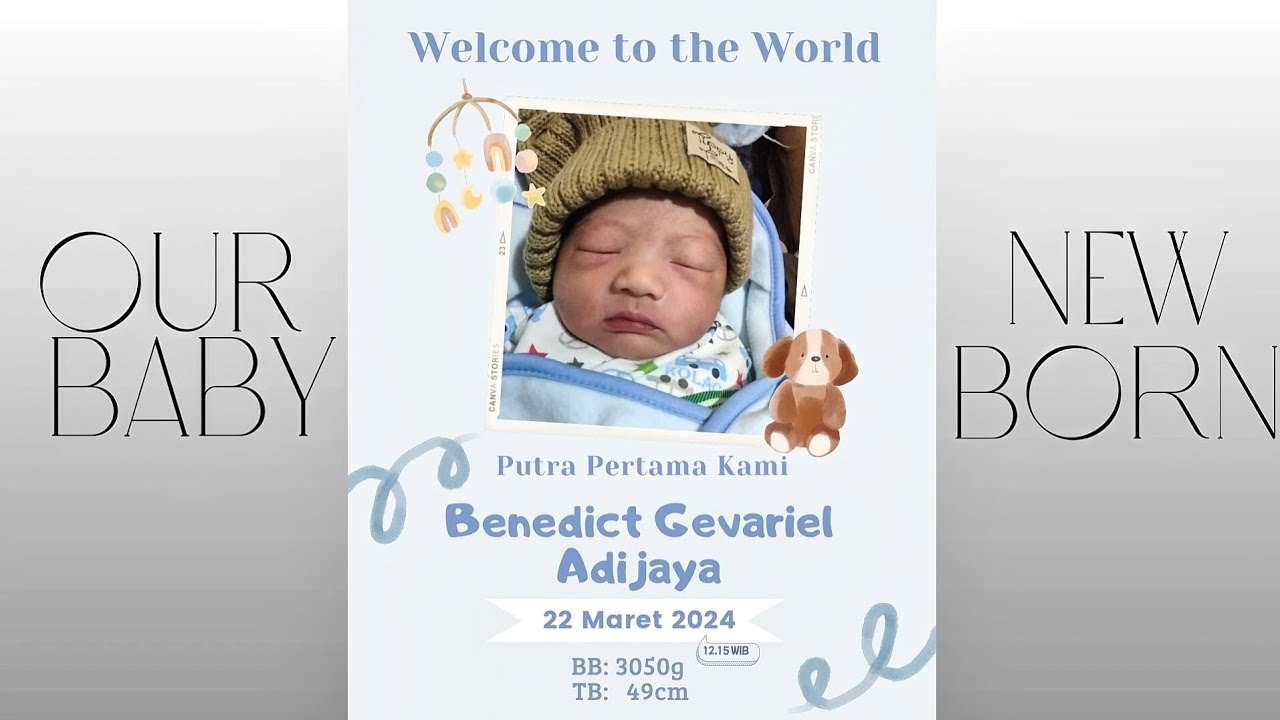 Let's Back to 2024 - Our New Born Baby♡