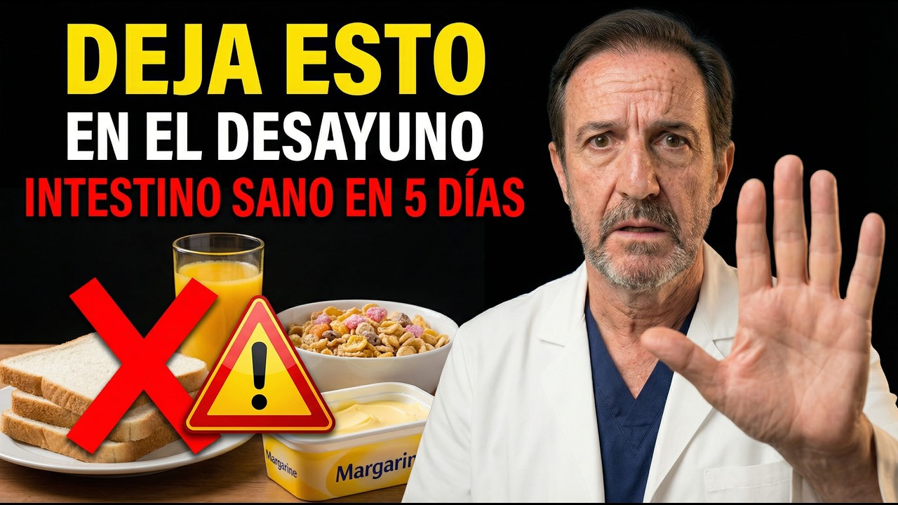 Deja de hacer esto en el desayuno y reduce la inflamación intestinal en 5 días