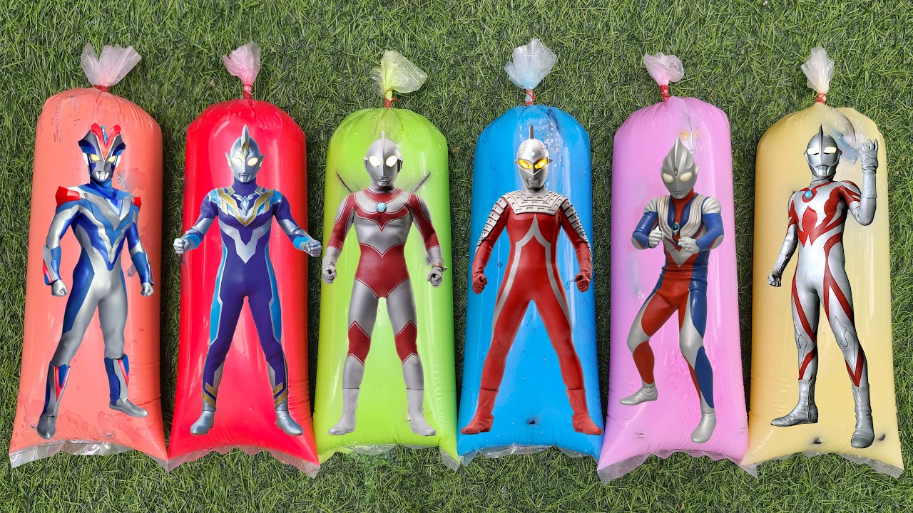 Ultraman Tiga, Ultraman Victory, Ultraseven, Ultraman Jack, Ultraman Trigger Sky, Ultraman Belial
