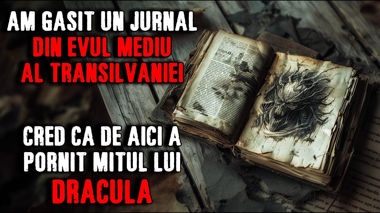 Am Gasit un Jurnal din Evul Mediu al Transilvaniei. Cred ca de aici a pornit Legenda lui Dracula
