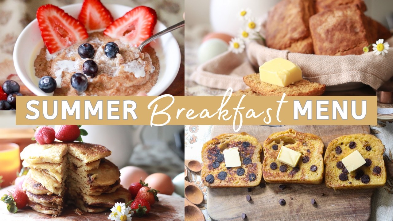 Cozy Summertime Breakfast Recipes