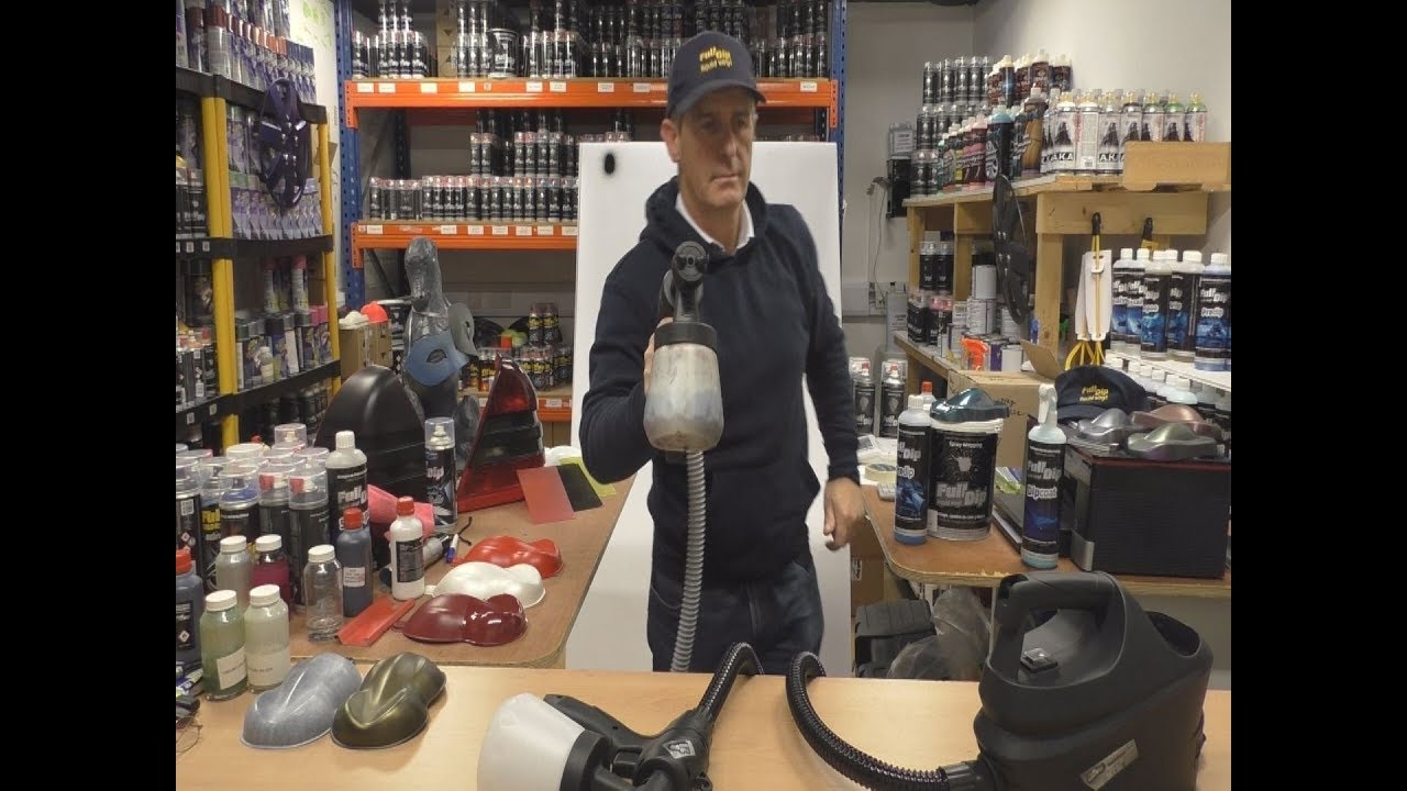 Краскопульт FD650 hvlp устанавливается и распыляется за считанные секунды