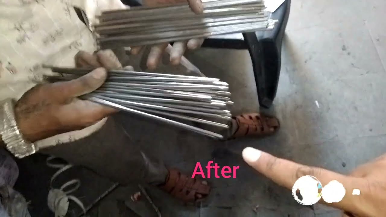 polish on Stainless steel using wooden powder and chemical |stainless steel par Polish kaise ki jaye