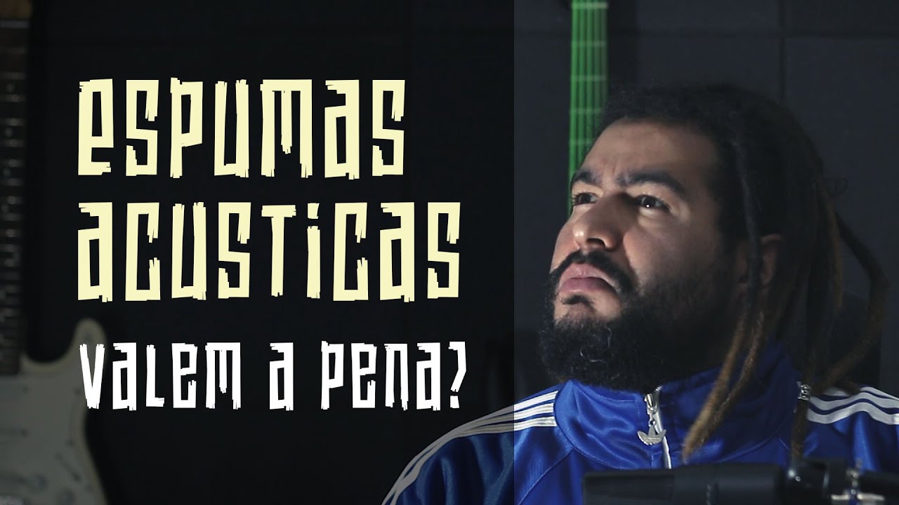 Vale a pena colocar espumas para tratamento acústico nas paredes?