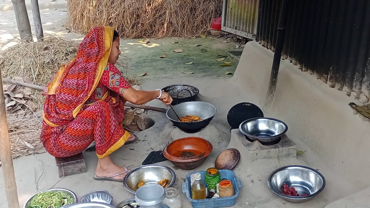 আজকে আমার মা কি রান্না করলো??#village #villagerlifestyle #villagecooking 