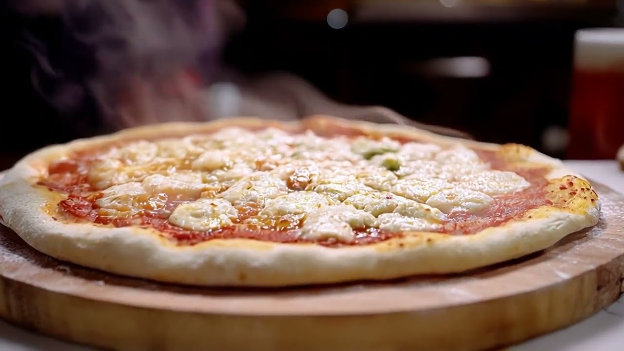 PIZZA Restaurant advertising OF AI VIDEO - RUNWAY GEN-3