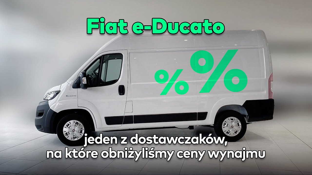 Fiat e-Ducato z niższą ceną!