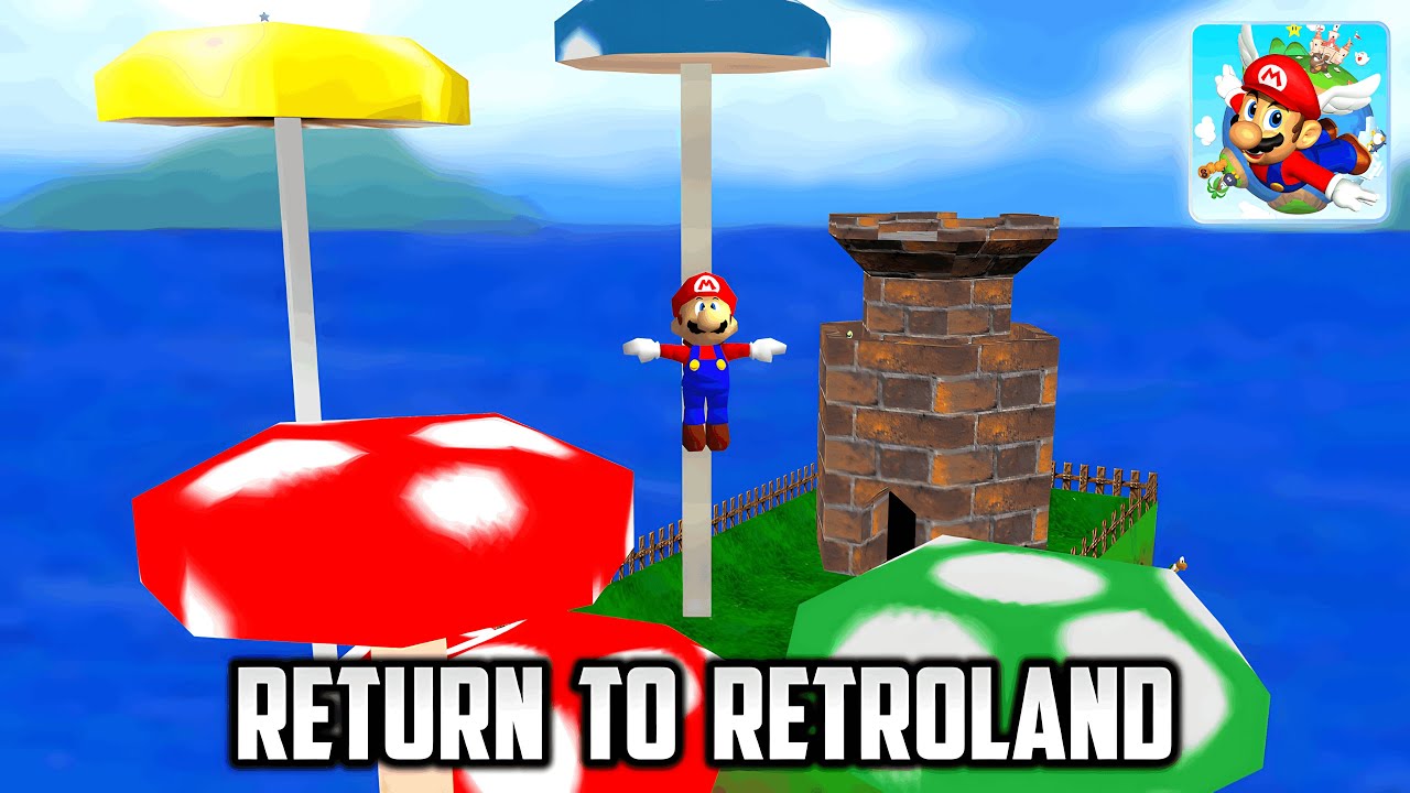 ⭐ Super Mario 64 PC Port - Return to Retroland