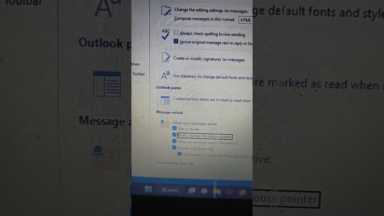 How to Enable or Turn Off Outlook Notifications