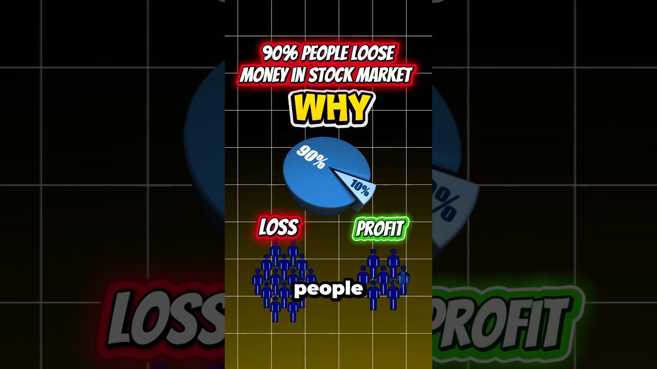 90% People Lose Money in Stocks 😱 | Here’s Why 