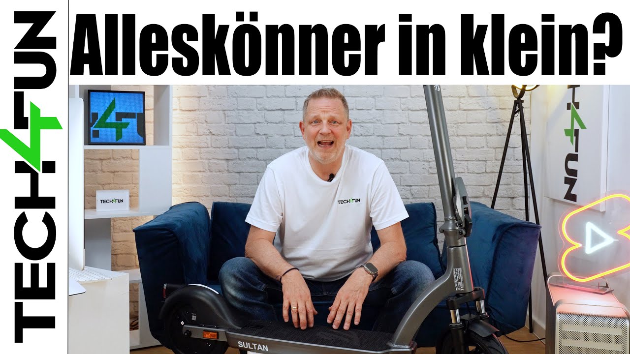 Trittbrett Sultan E-Scooter | Ist das der kleine Fritz? | XL Review