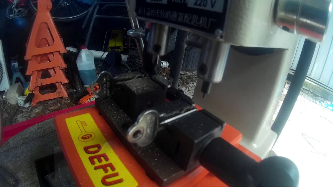 DEFU 368A key cutting machine review