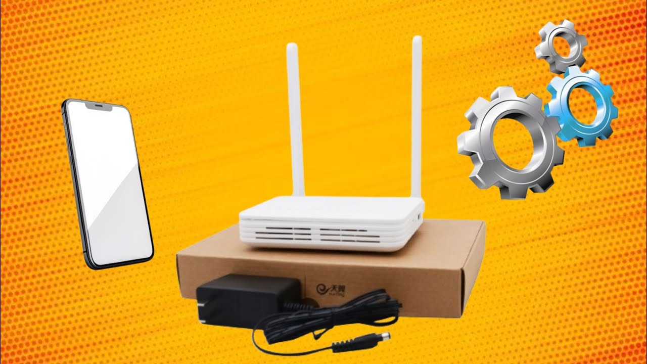 Comment configurer un modem wifi avec son t&eacute;l&eacute;phone ! astuce facile