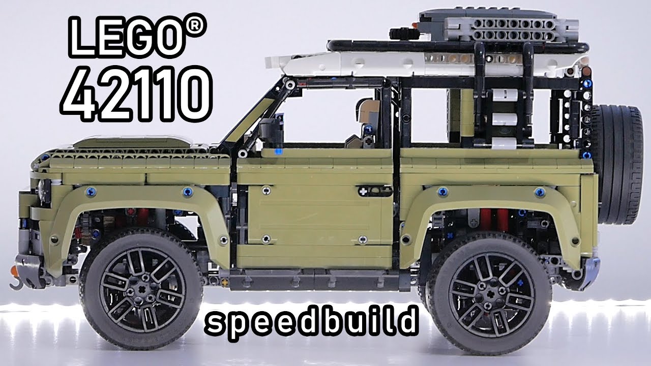 LEGO 42110 Speedbuild | LEGO Land Rover Defender 2020 Speed Build | LEGO 42110 Review