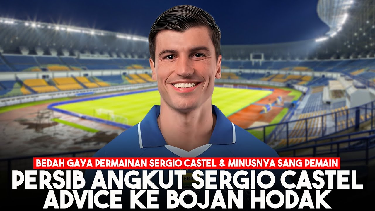 Persib Angkut Sergio Castel, Bojan Hodak Dengar Masukan & Bedah Gaya Permainan Sang Pemain
