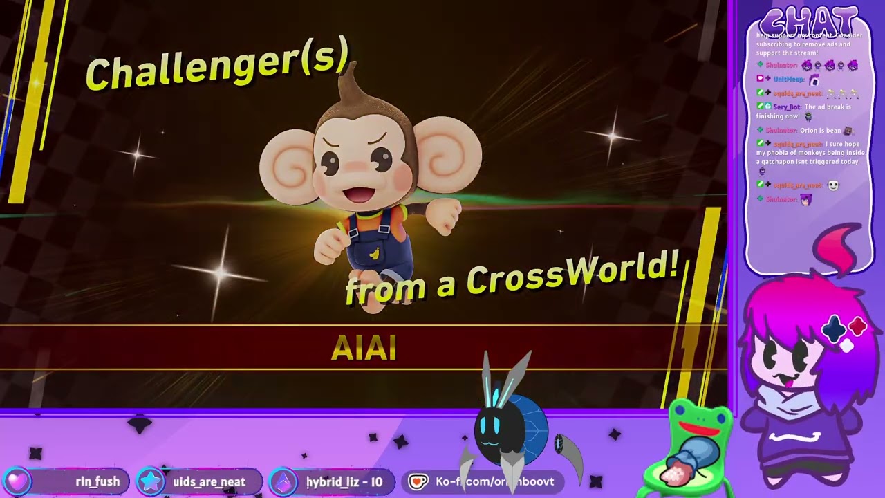Oh, thats AI in Sonic Racing Crossworlds... its AiAi :) | Sonic Racing Crossworlds [AiAi Festival]