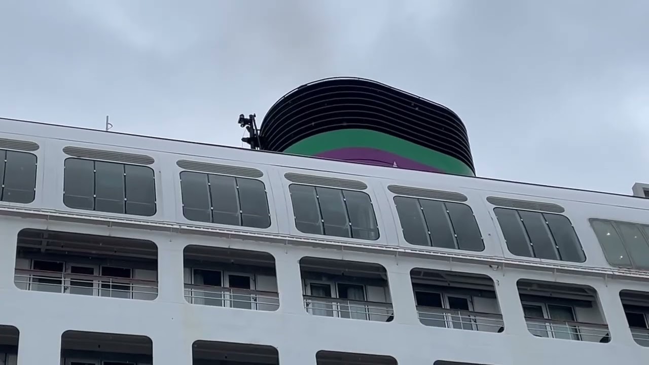 The M/S AMBIENCE in the port of Copenhagen 24th of june