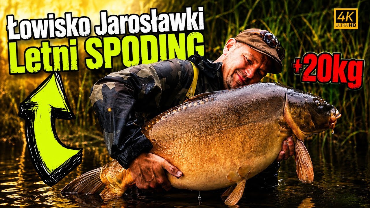 Jak łowić karpie - SPODING / Łowisko Jarosławki ... VLOG #17