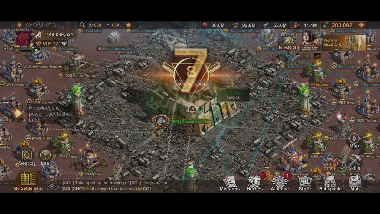 State of Survival - Capital Clash Highlights State #333. Intense Fighting only.