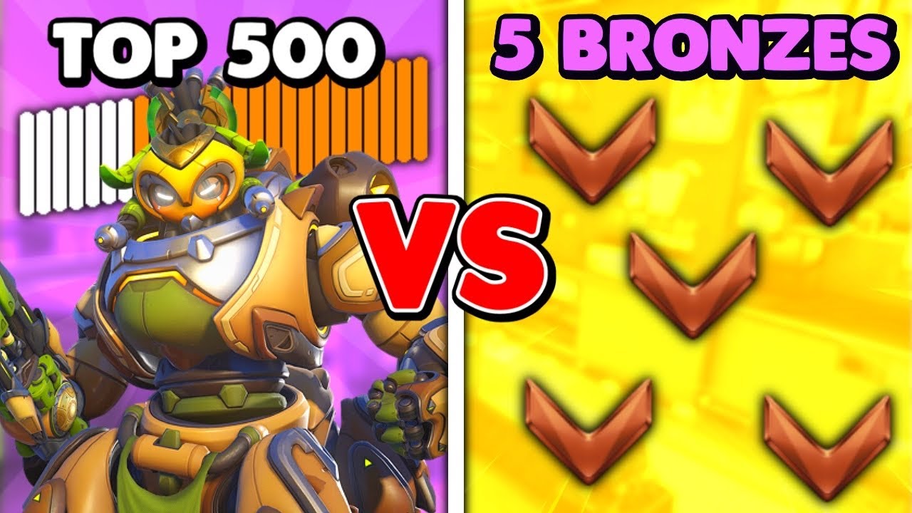 Un TOP 500 Orisa vs 5 BRONZES qui gagne ? (ft. TeRoZz)