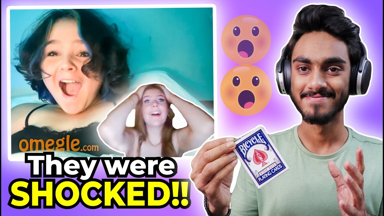 Strangers react to Indian Magician on OMEGLE!! | What is LUCK? | Nimbus Magician