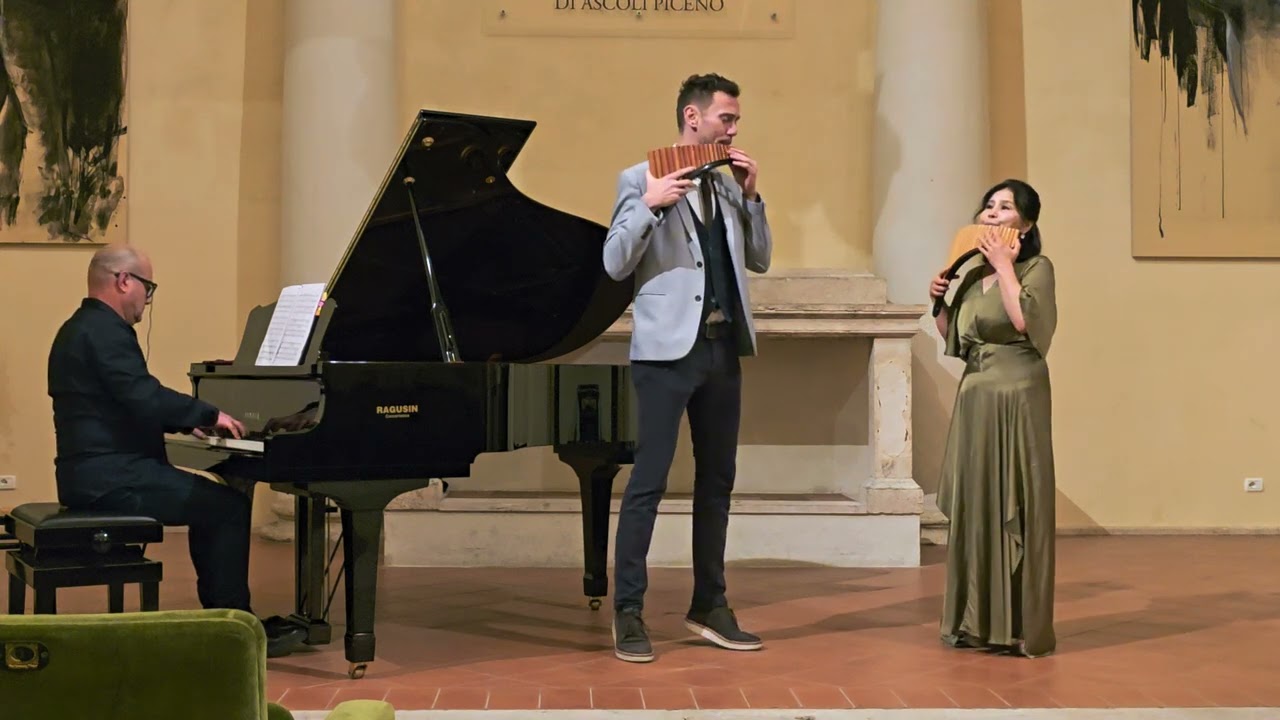 The Prayer(panflute)_Hyejeong  Lee & Radu Nechifor(25.1.24)_Auditorium Nenori,Ascoli Piceno,Italy.