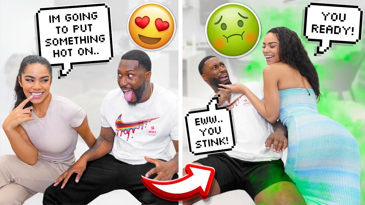 Getting My Fiance In The Mood THEN Spraying FART SPRAY On Myself!! *HILARIOUS*