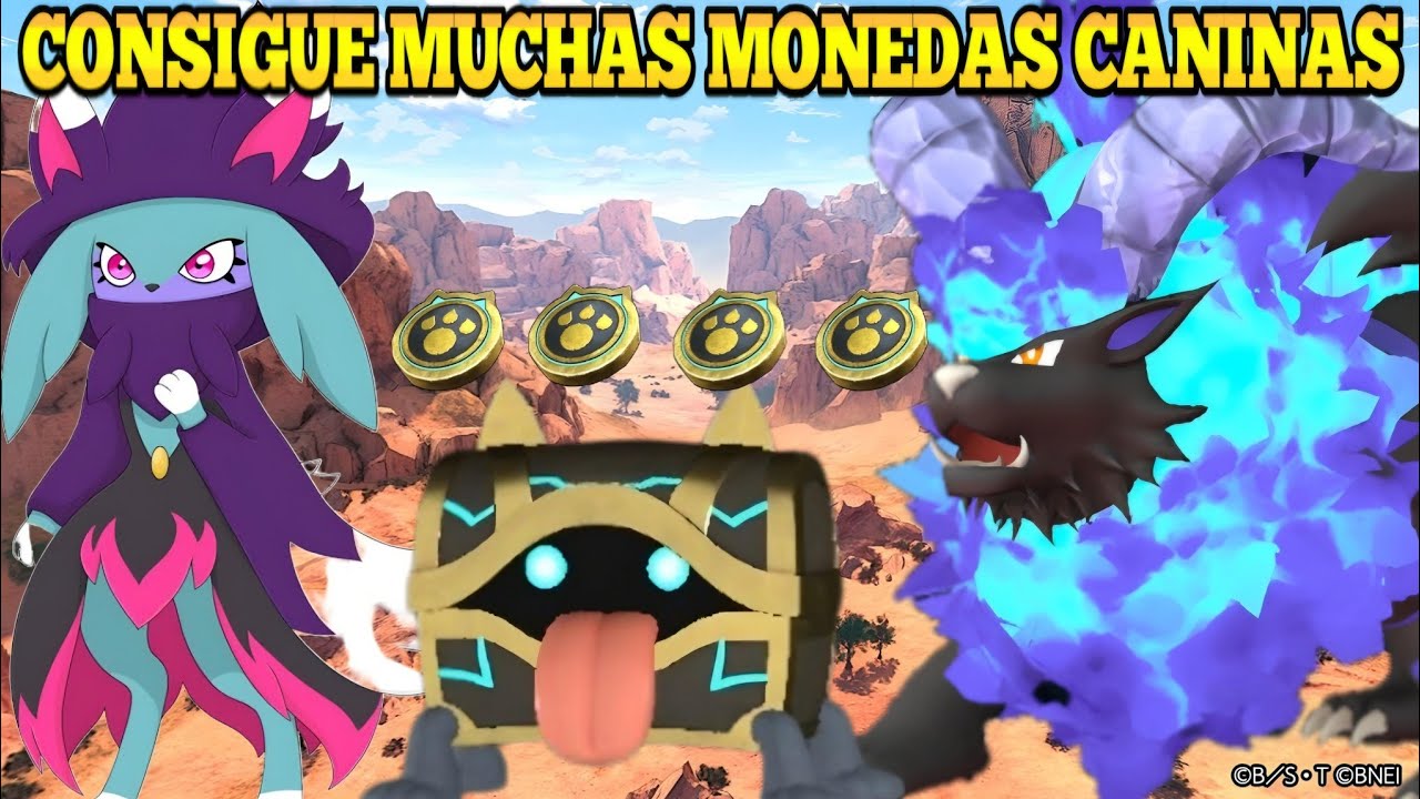 Consigue Muchas monedas caninas Palworld