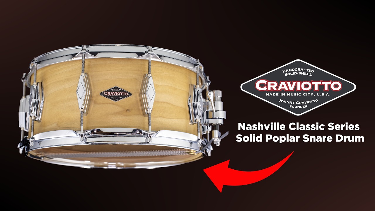 Малый барабан Nashville Classic от Craviotto