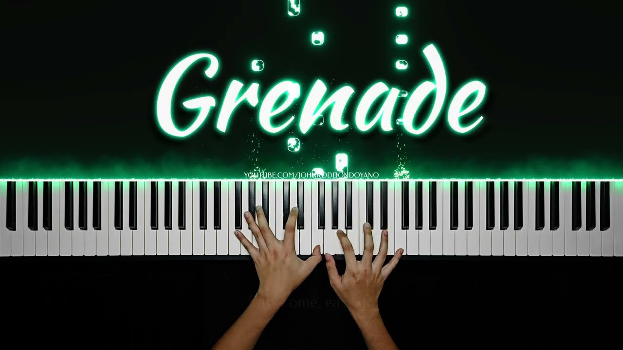 Bruno Mars - Grenade | Piano Cover with PIANO SHEET