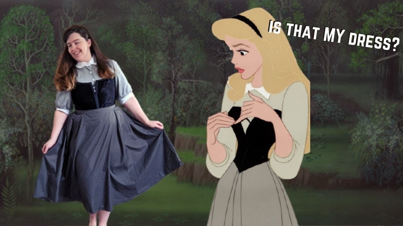 Disney Bounding Briar Rose || Historical Disney Costume