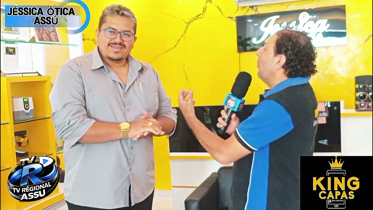 28-02-2026: FLASH NA JÉSSICA ÓTICA,NOSSA REPORTAGEM FALA COM LUIZ PROPRIETÁRIO DA JÉSSICA ÓTICA ASSÚ