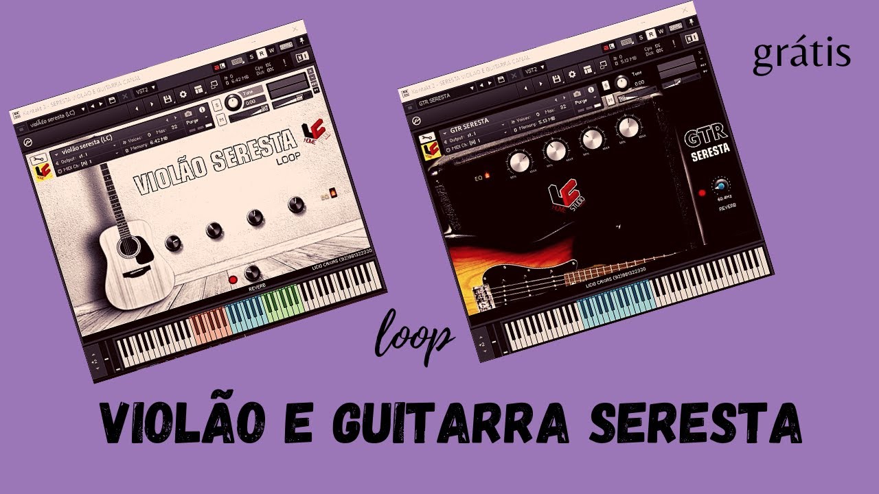 loop duplo grátis  (GTR & VIOLÃO) seresta