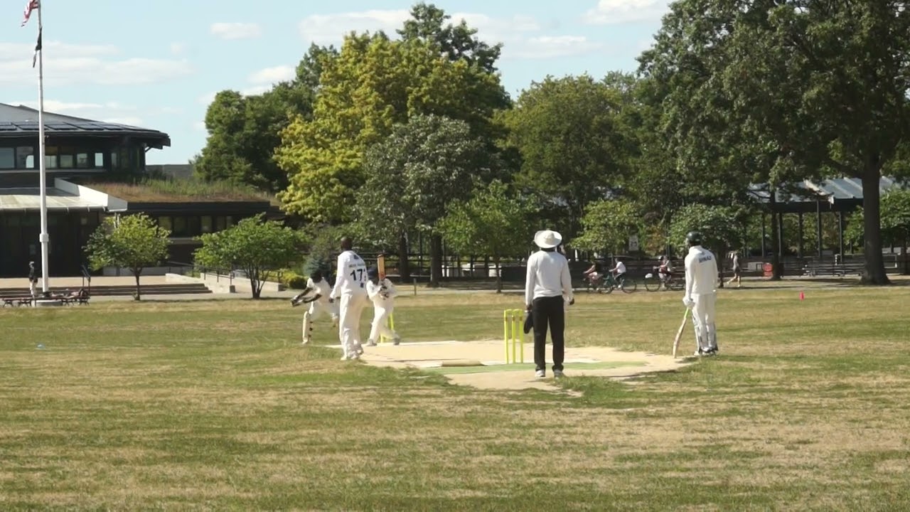 Mark Audain  On a hattrick vs Spartans Cricket Club