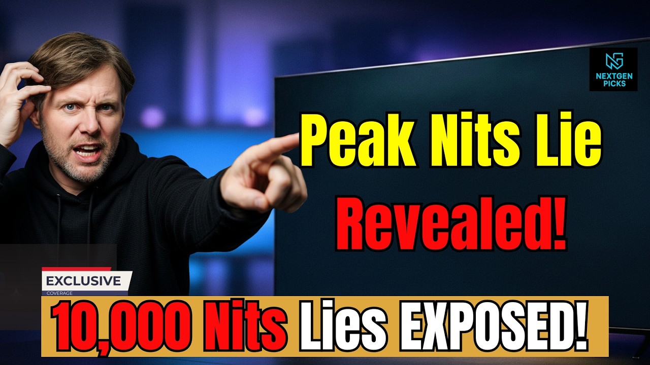10,000 Nits TV Exposed! TCL vs Sony Reality