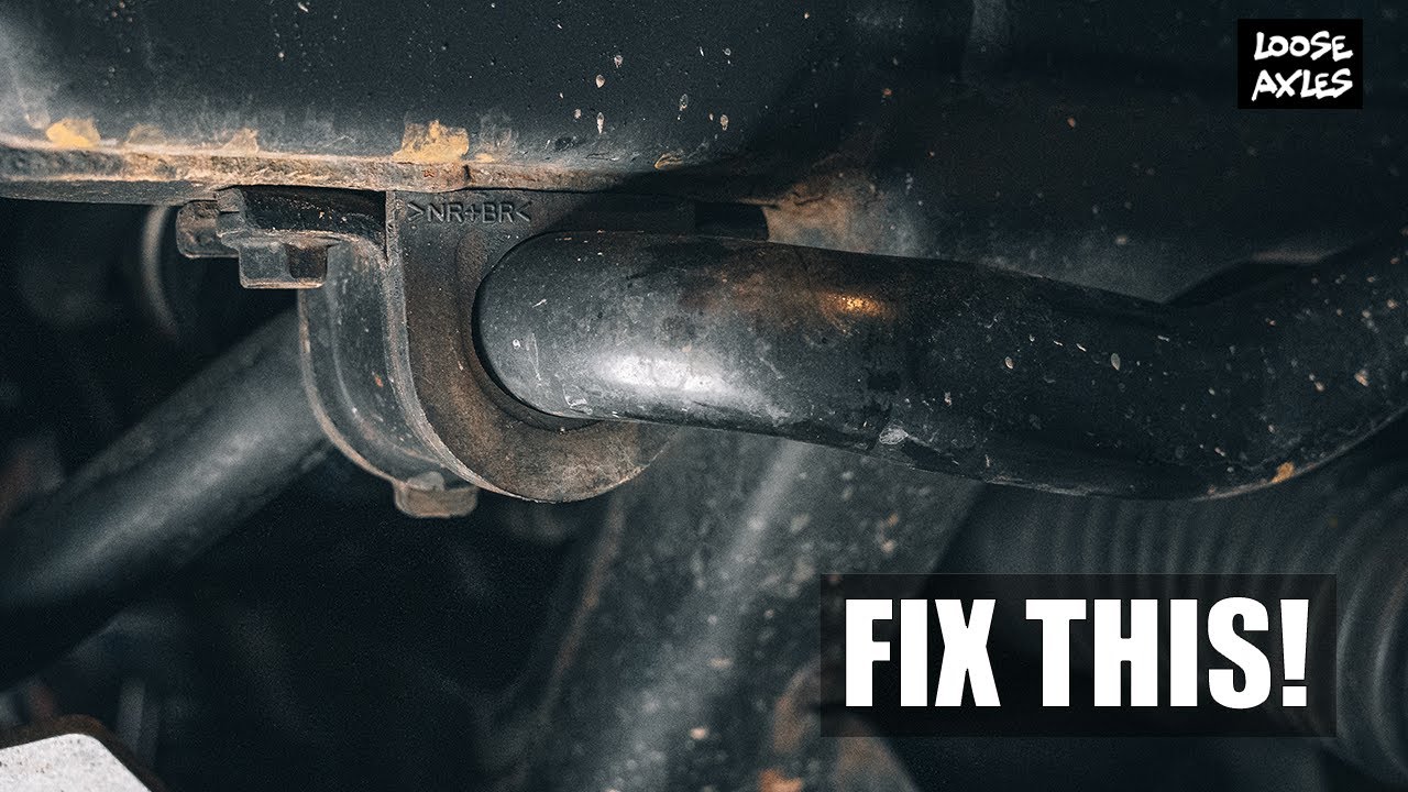 Как улучшить управляемость вашего 4Runner за 5 минут или меньше! *Новые втулки переднего стабилиз...