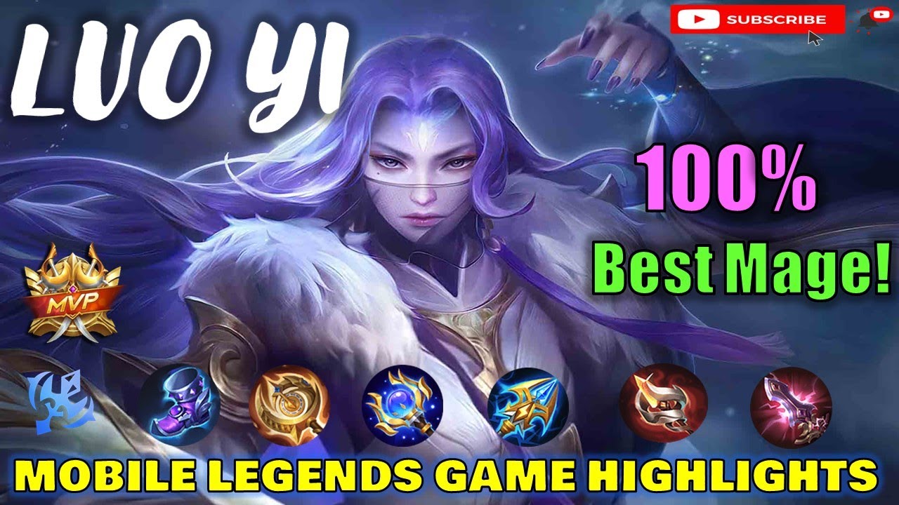 Savage! Luo Yi - MVP Mage | MLBB Game Highlights