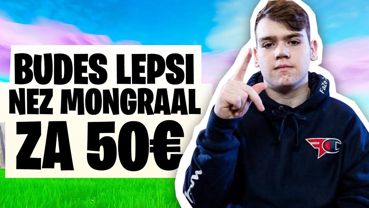 NAJMUL JSEM SI PRO FORTNITE TRENÉRA😱 Musíš vidieť!
