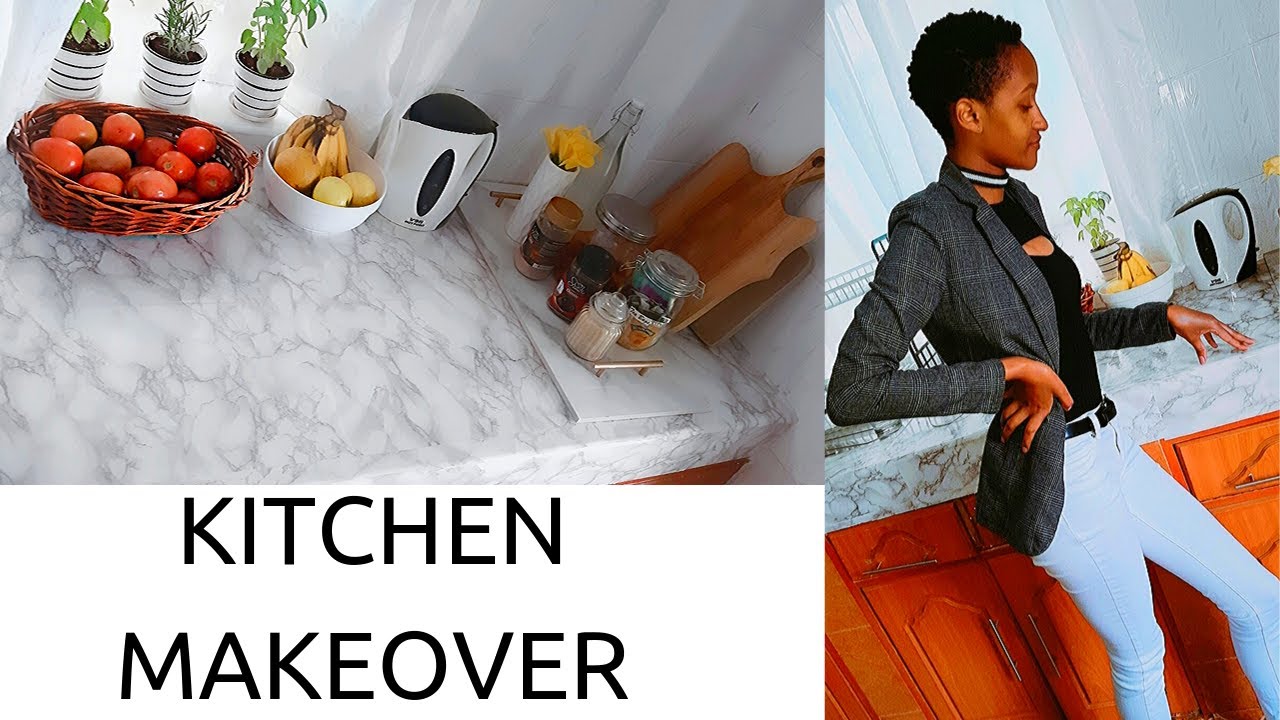 KITCHEN MAKEOVER// Small Countertop Organization