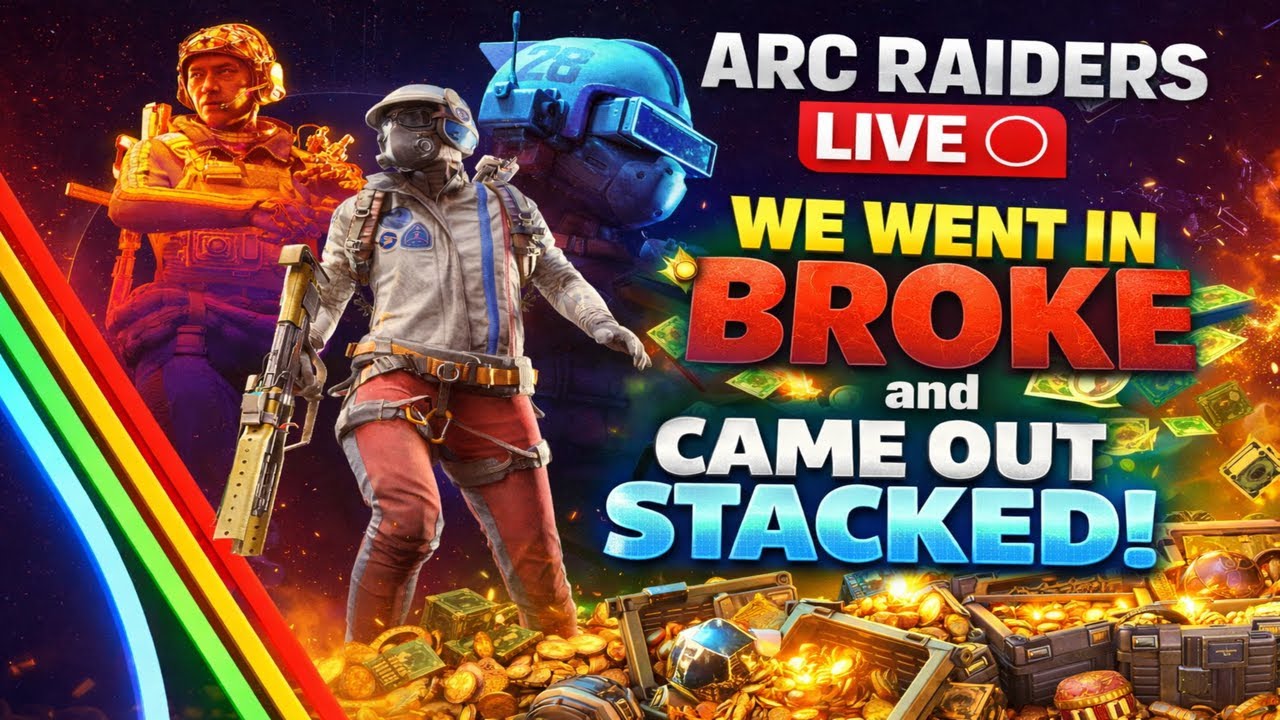 ARC Raiders LIVE 🔴 We Went in BROKE and Came Out STACKED! #arcraiders