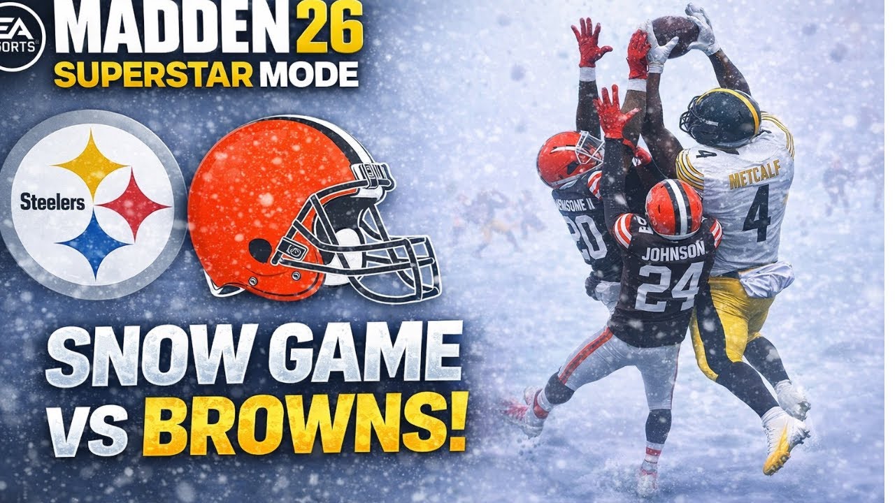 Metcalf Takes Over the Snow | Browns + Ravens Sweep | Madden 26
