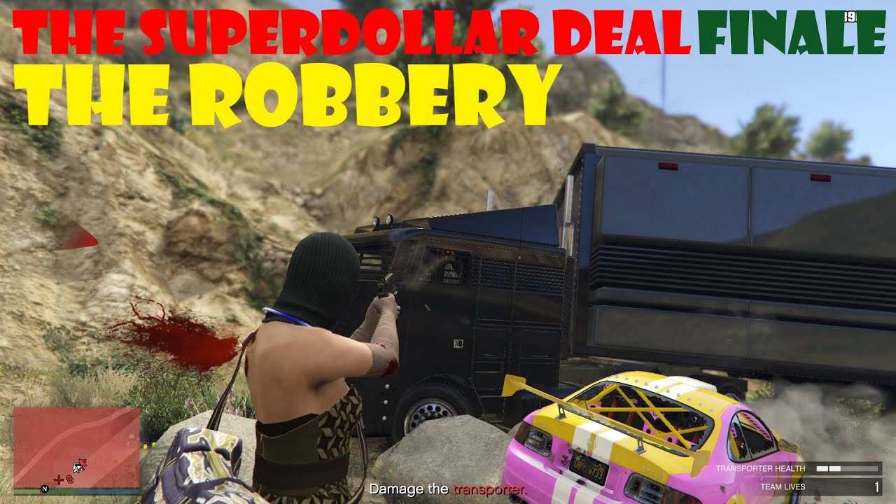 The Superdollar Deal Finale: Bank Plates 🚗 Auto Shop Robbery Contract • GTA 5 Online