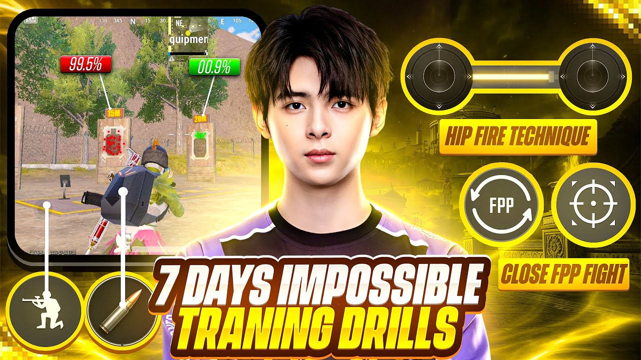 0.1% of Players Complete This 7-Day Impossible BGMI Training Challenge 😱