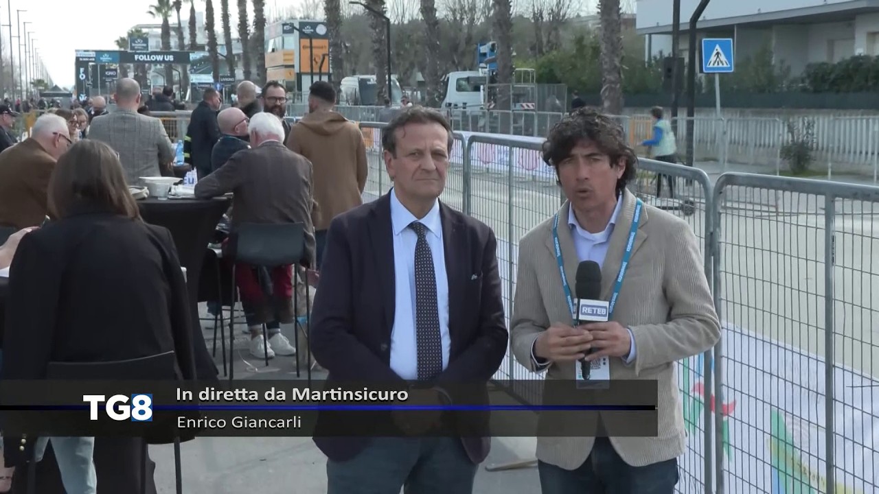 LIVE Tirreno Adriatico - La carovana in Abruzzo