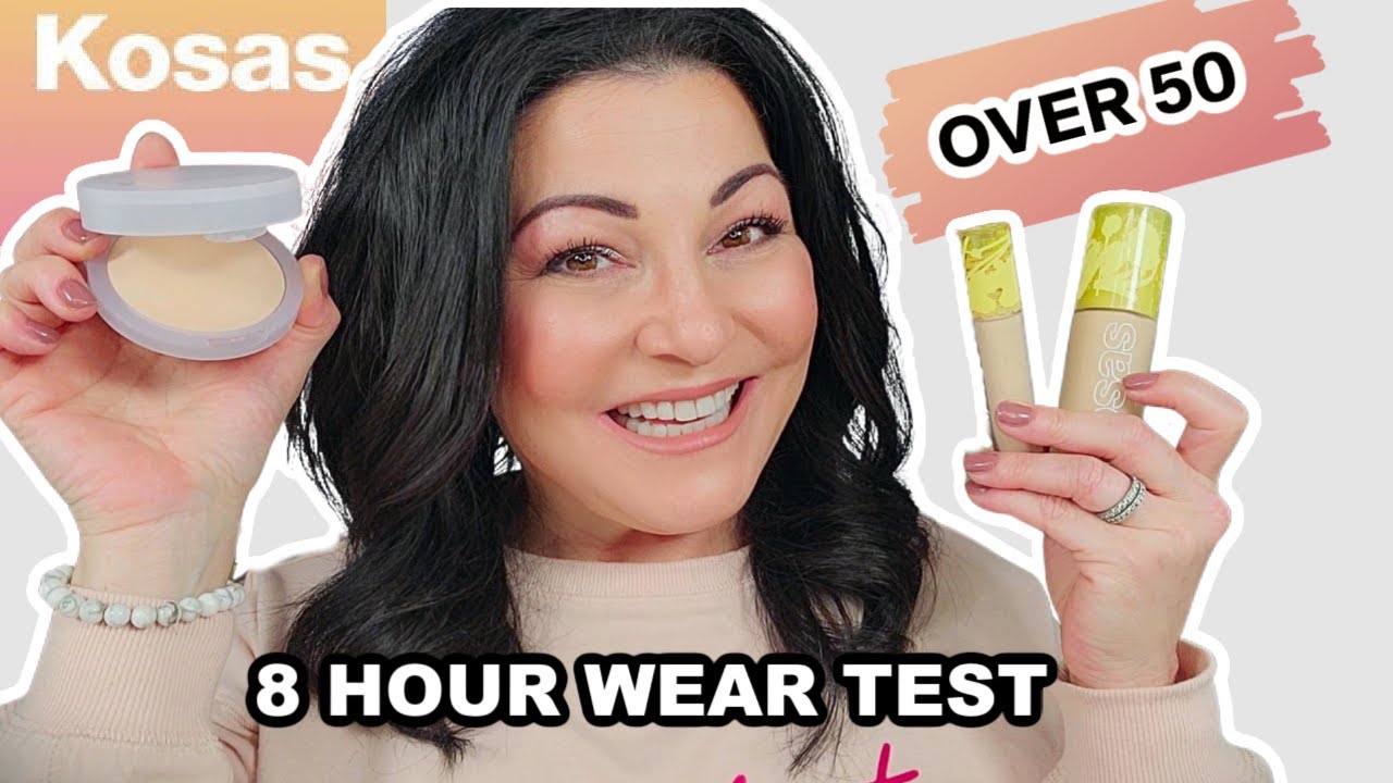 TESTING KOSAS TRIO ON MY OVER 50 SKIN