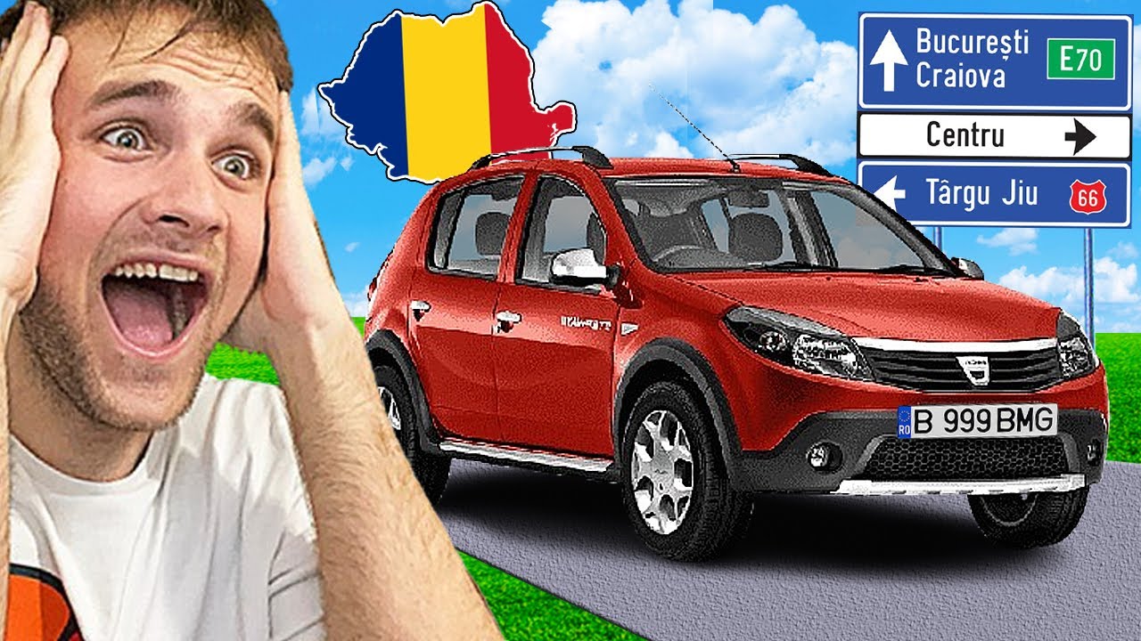 MERG cu DACIA SANDERO 1.6 prin ROMANIA! - Euro Truck Simulator 2