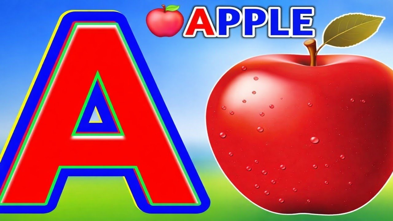 "A is for Apple: Sing Along to the Catchy ABC Fun Song for Kids!"